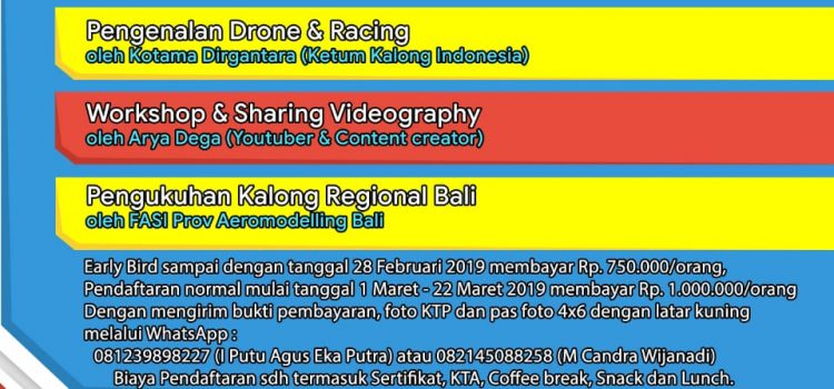 Sertifikasi Pilot Drone di Bali Sertifikasi Pilot Drone di Bali