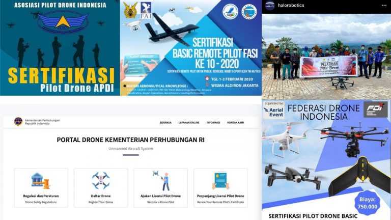Untuk Pilot Drone: Sertifikasi atau Training?