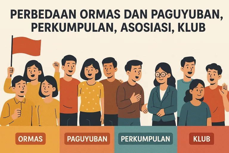 Apa Itu ORMAS? Mengenal Organisasi Masyarakat, Sejarah, dan Perbedaannya dengan Paguyuban, Asosiasi, dan Lainnya