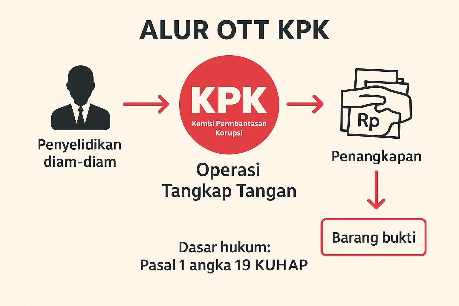 Apa Itu OTT KPK? Memahami Operasi Tangkap Tangan dengan Mudah