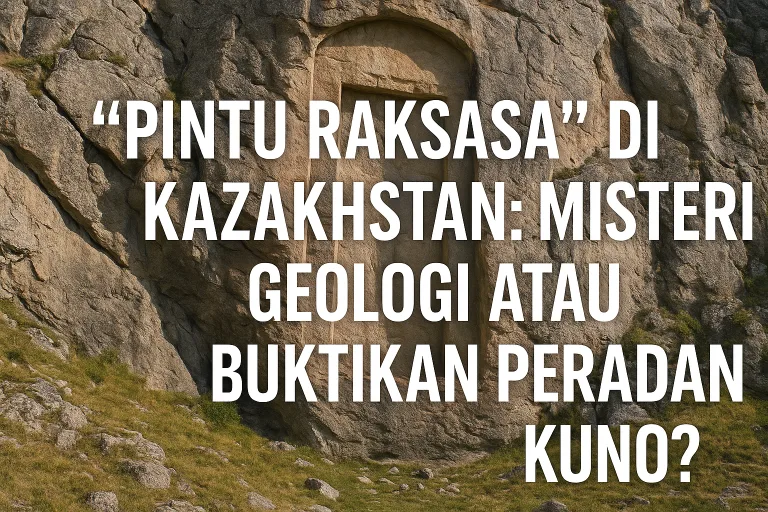 “PINTU RAKSASA” di Kazakhstan: Misteri Geologi atau Buktikan Peradaban Kuno?