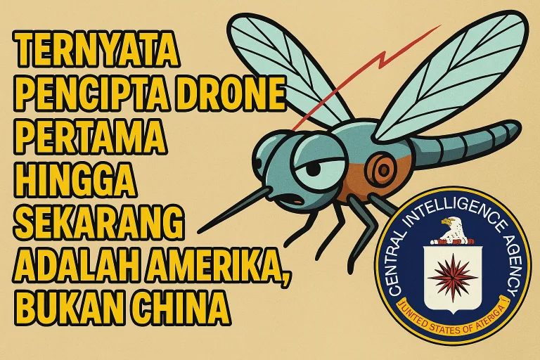 Ternyata Pencipta Drone Pertama hingga Sekarang adalah Amerika, Bukan China