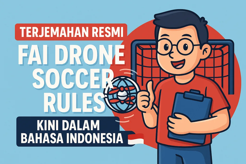Terjemahan Resmi FAI Drone Soccer Rules – Kini dalam Bahasa Indonesia