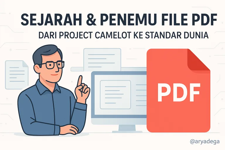 Sejarah dan Penemu File PDF: Kisah John Warnock di Balik Format Dokumen Paling Populer di Dunia